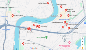Конкурентов удобно искать в Яндекс или Гугл Картах